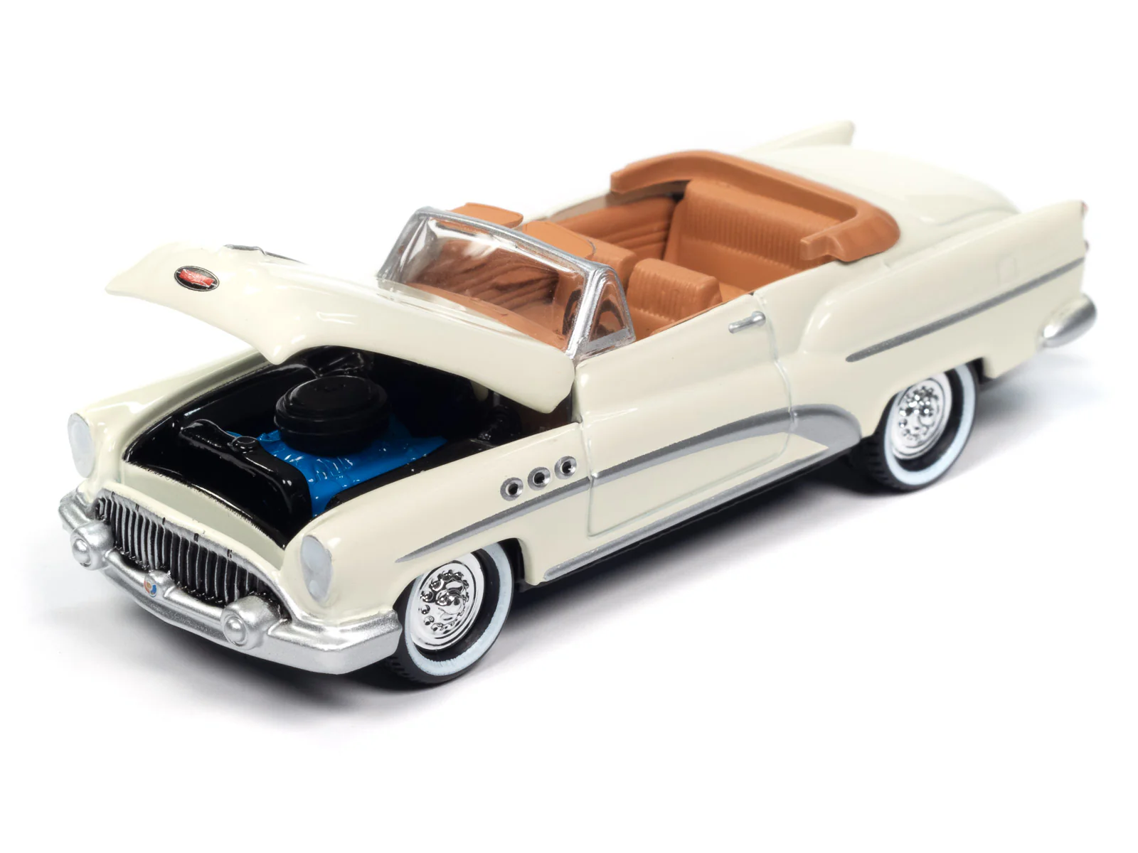 Johnny Lightning 1953 Buick Super w/Travel Trailer 1:64 Diecast - Image 4