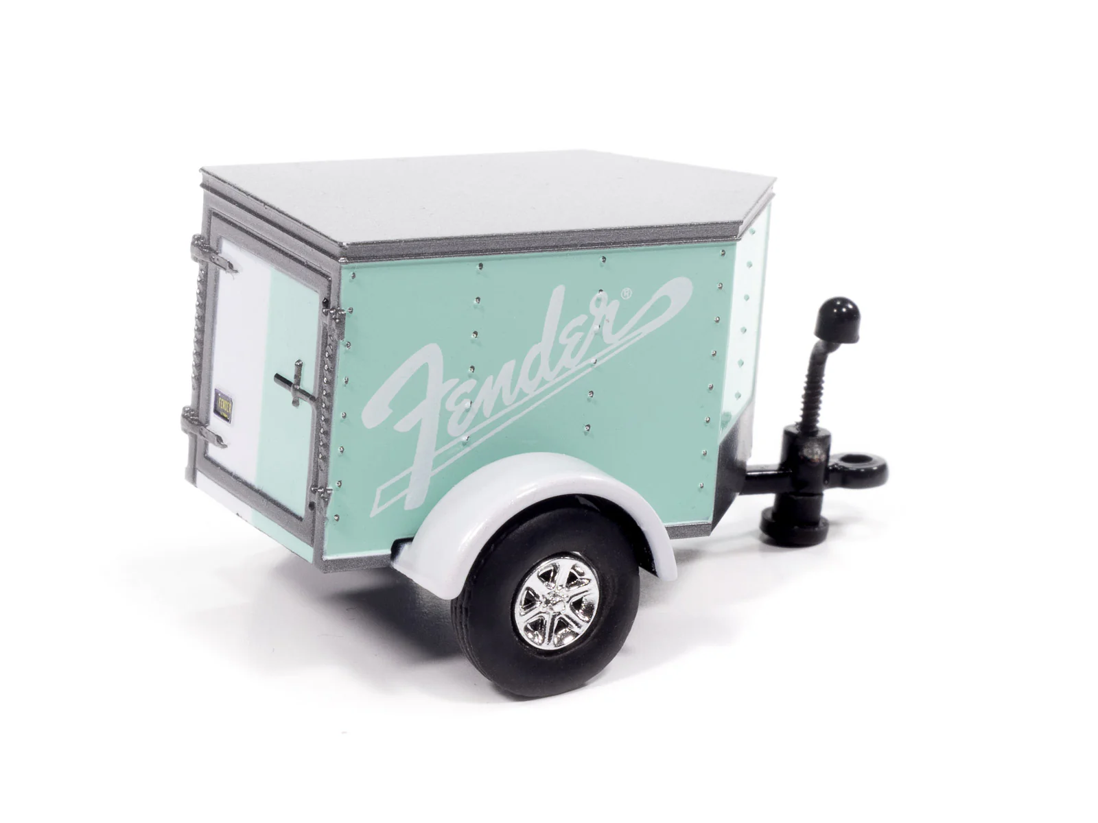 "PRE-ORDER" Johnny Lightning 1965 Ford Mustang Convertible w/Small Enclosed Trailer 1:64 Diecast (DUE JUNE 2026) - Image 3