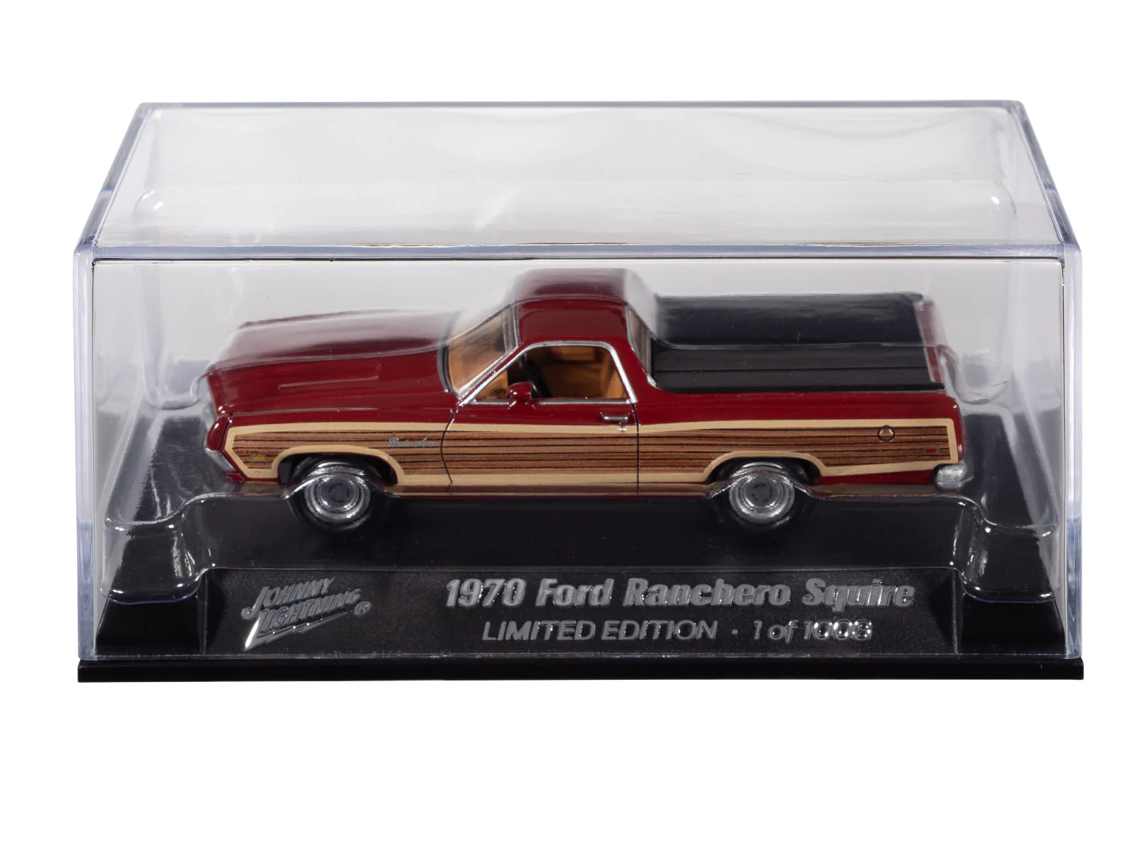 Johnny Lightning 1970 Ford Ranchero Squire (Auto World Store Exclusive) 1:64 Diecast - Image 5
