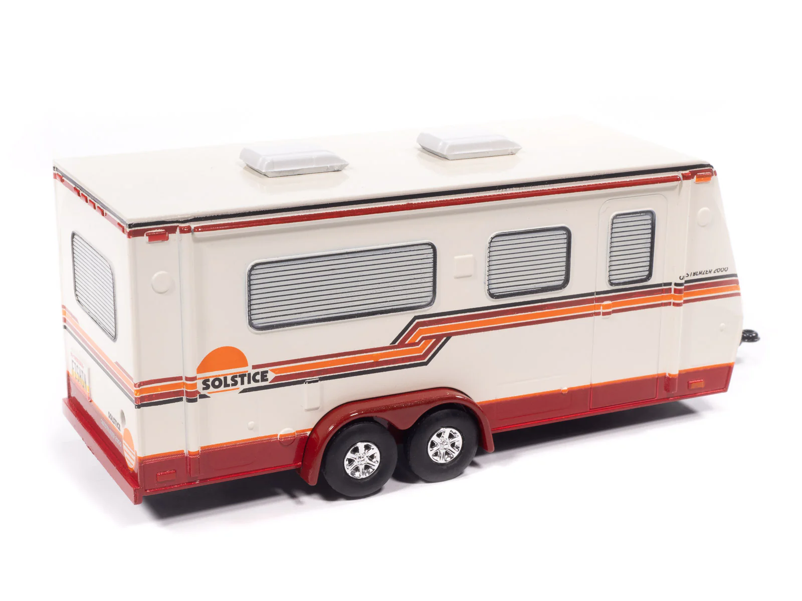 "PRE-ORDER" Johnny Lightning 1981 Jeep Wagoneer w/Camper Trailer 1:64 Diecast (DUE JUNE 2026) - Image 3
