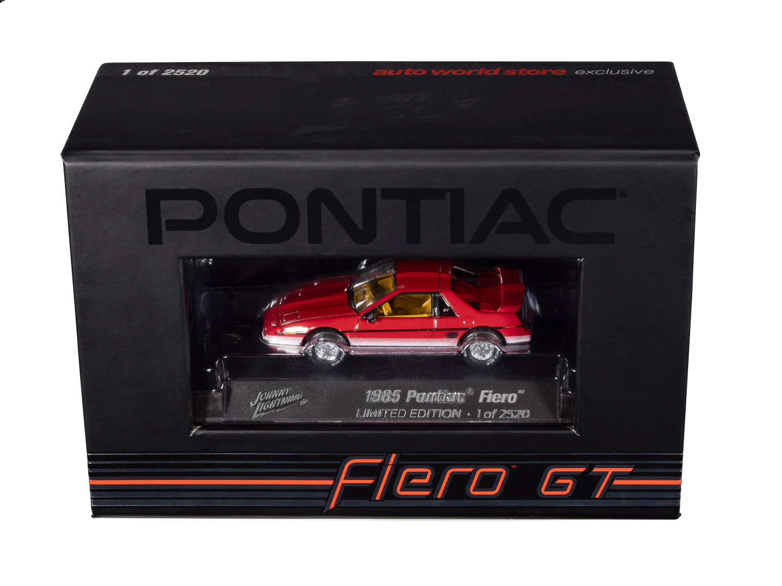Johnny Lightning 1985 Fiero (Auto World Store Exclusive) 1:64 Diecast