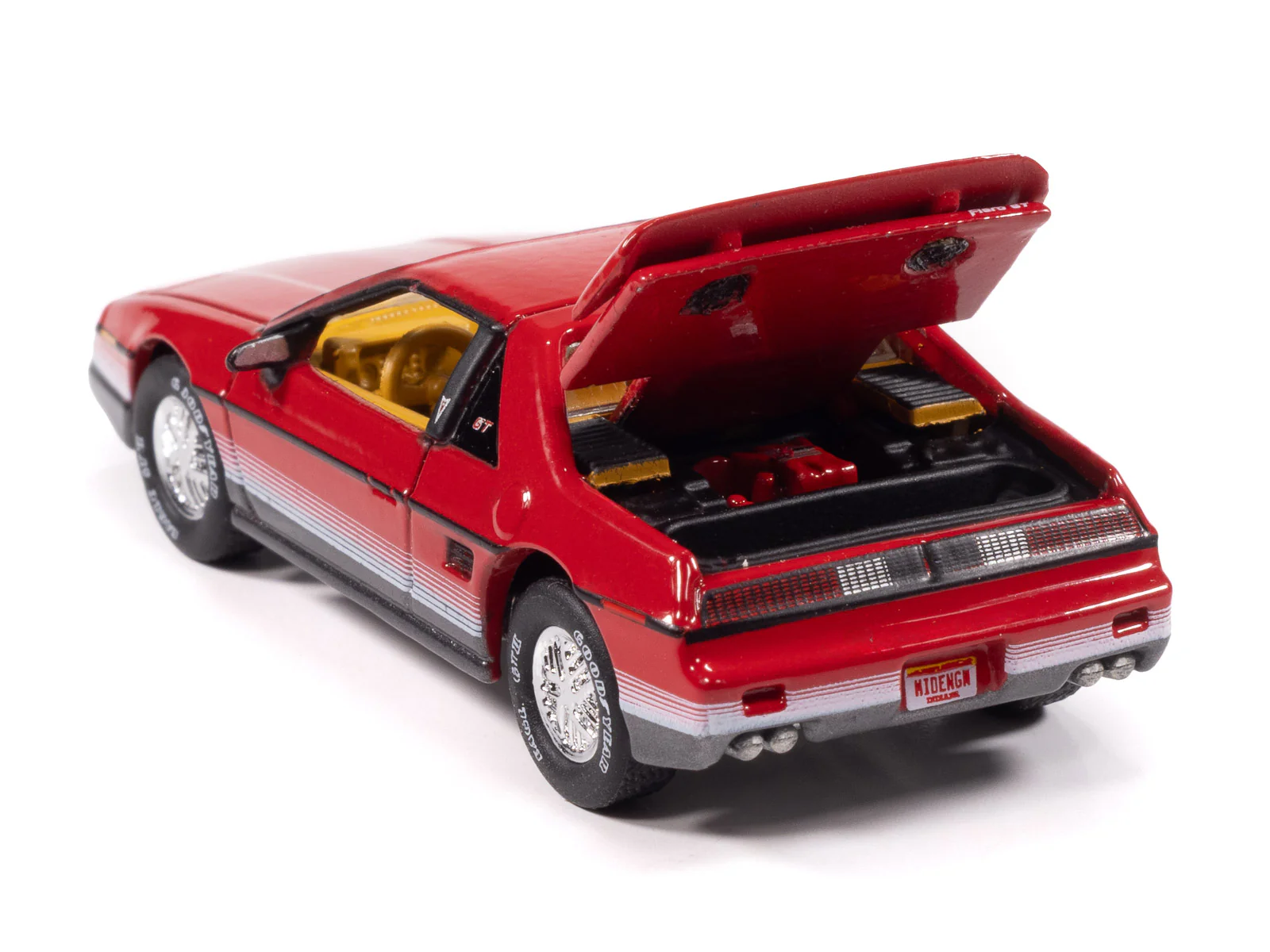 Johnny Lightning 1985 Fiero (Auto World Store Exclusive) 1:64 Diecast - Image 5