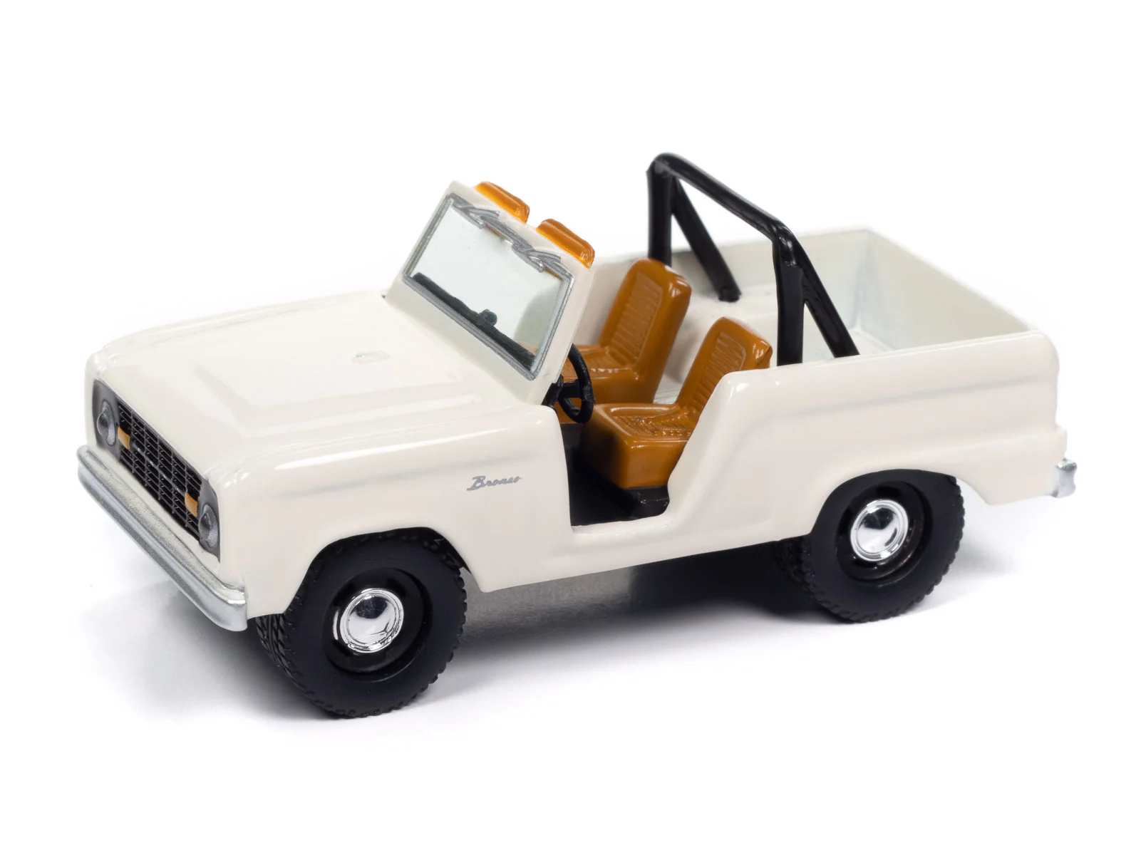 Johnny Lightning Classic Gold 1967 Ford Bronco (Wimbledon White) 1:64 Scale Diecast - Image 2