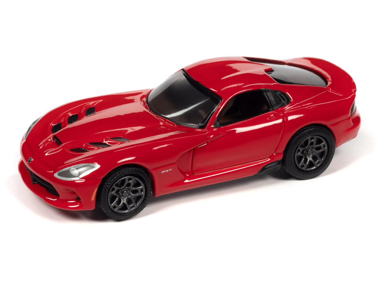 Johnny Lightning Classic Gold 2014 Dodge Viper (Adrenaline Red) 1:64 Scale Diecast - Image 2
