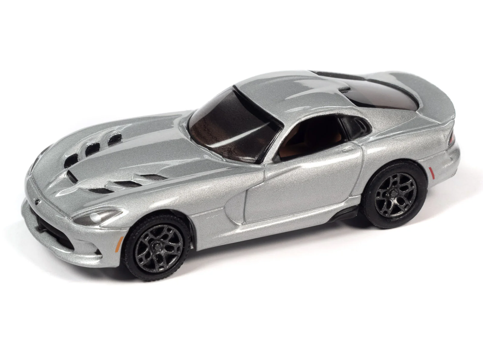Johnny Lightning Classic Gold 2014 Dodge Viper (Billet Silver) 1:64 Scale Diecast - Image 2