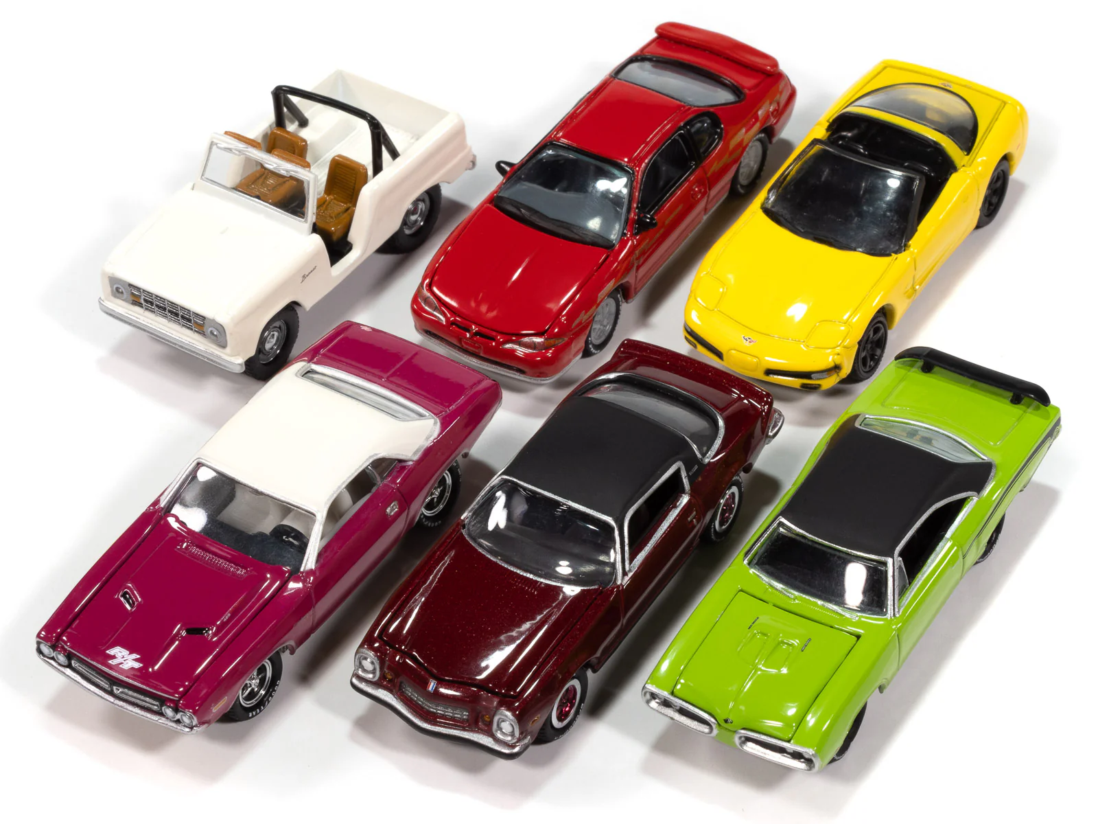 Johnny Lightning Classic Gold 2025 Release 1 Set A (6-Car Set) 1:64 Diecast - Image 2