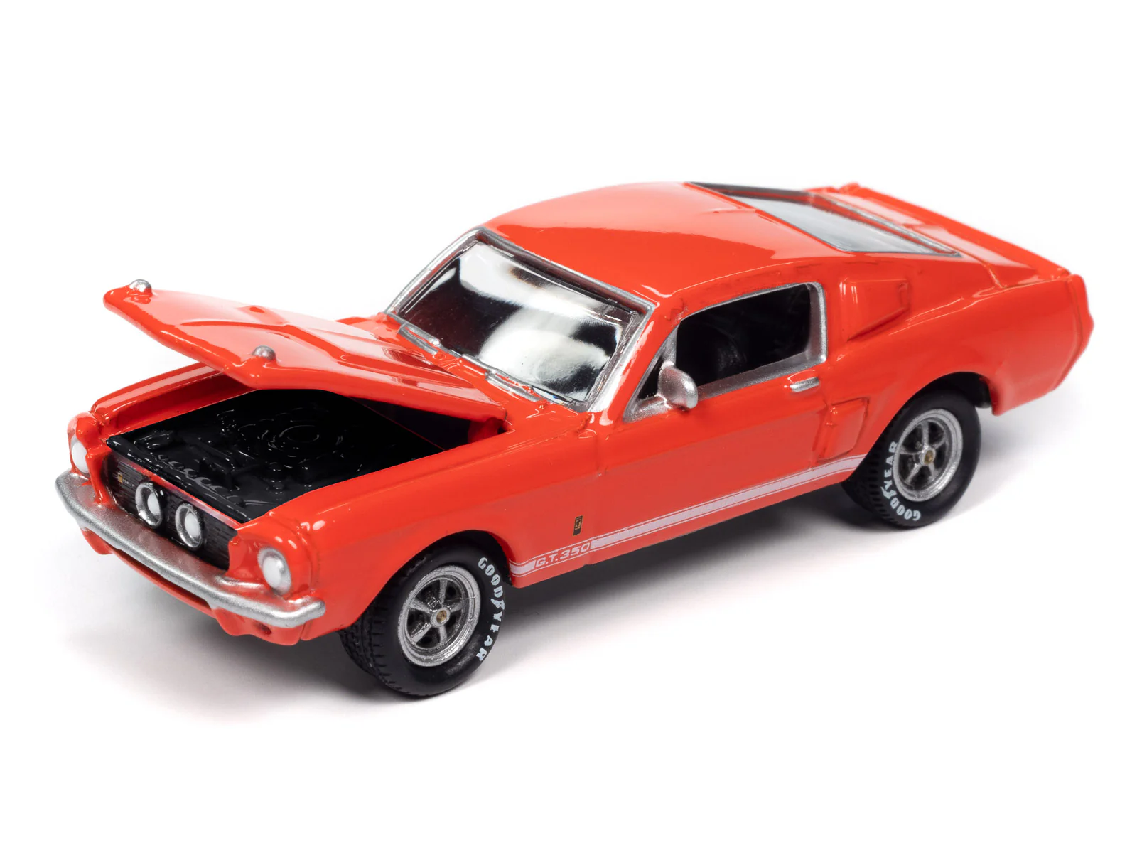 Johnny Lightning Mecum Auctions 1967 Shelby GT-350 1:64 Scale Diecast - Image 3