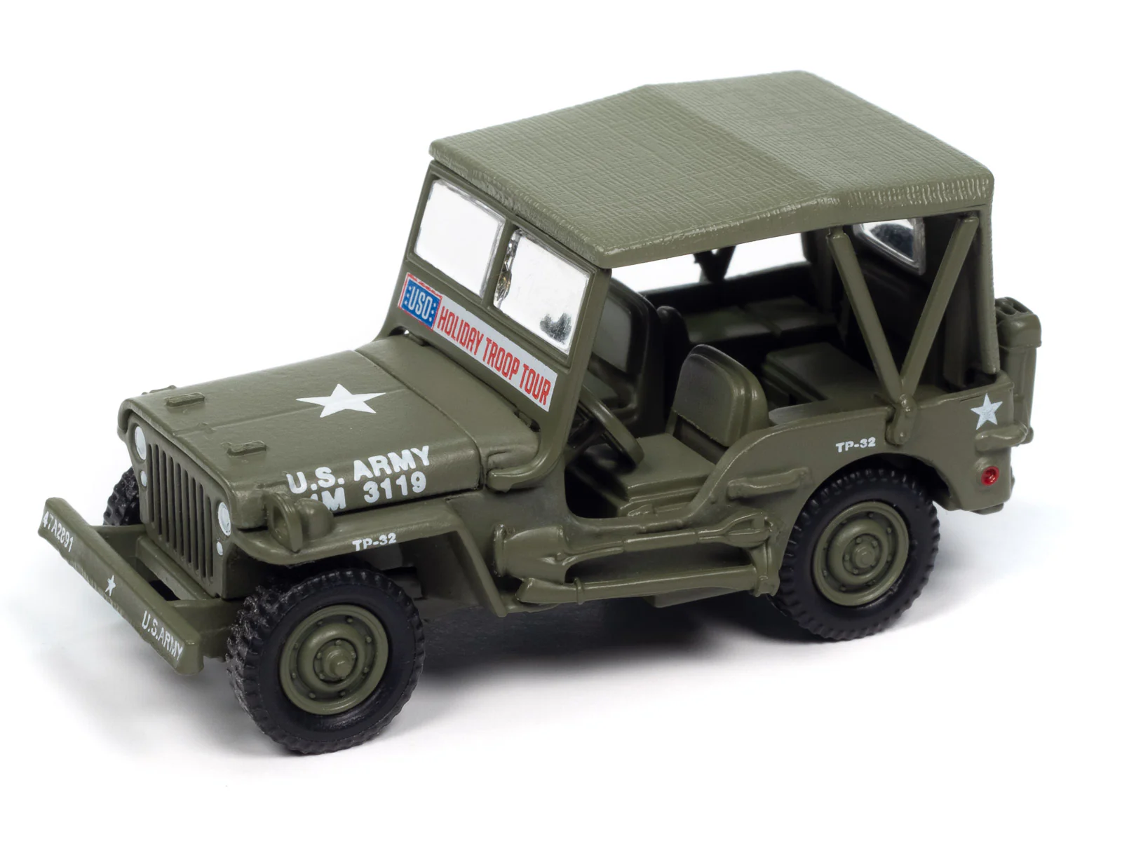 Johnny Lightning Military 2024 Release 2 Set A (6-Piece Sealed Case) Diecast - Image 7
