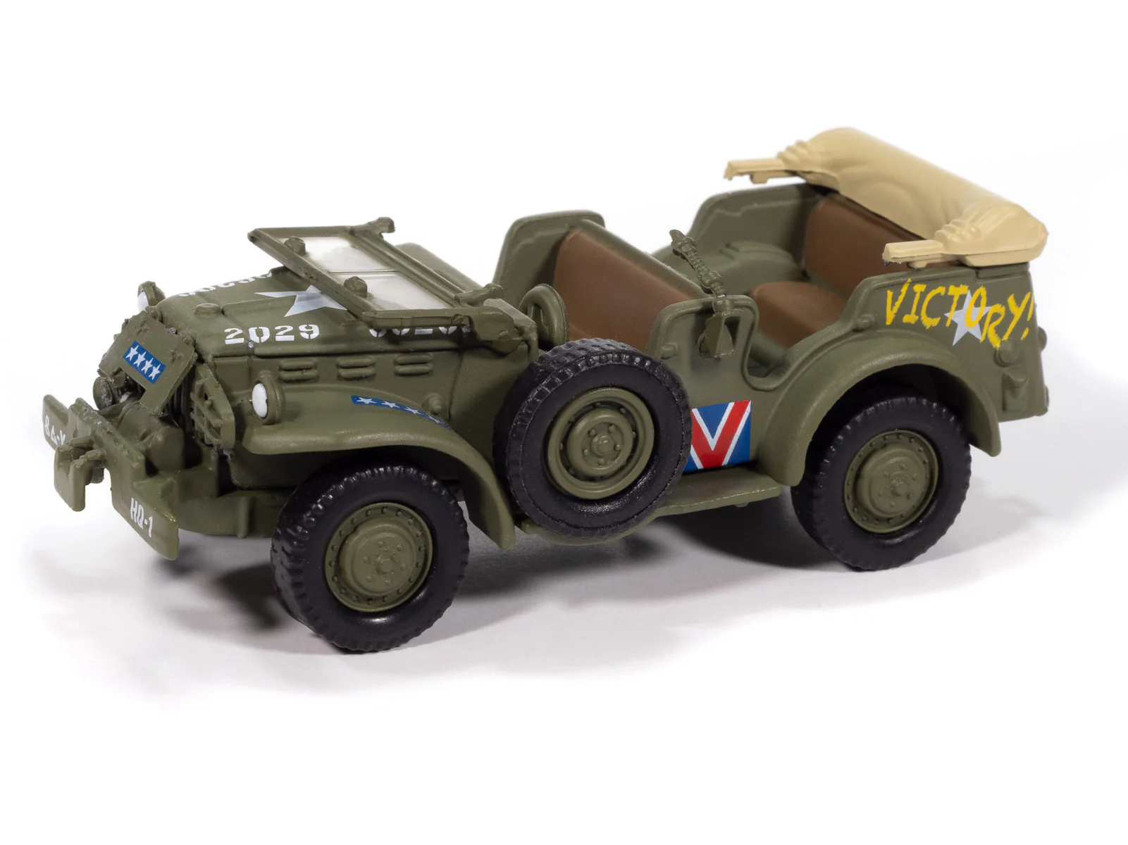 Johnny Lightning Military 2025 Release 1 Set A (6-Piece Sealed Case) Diecast - Image 7