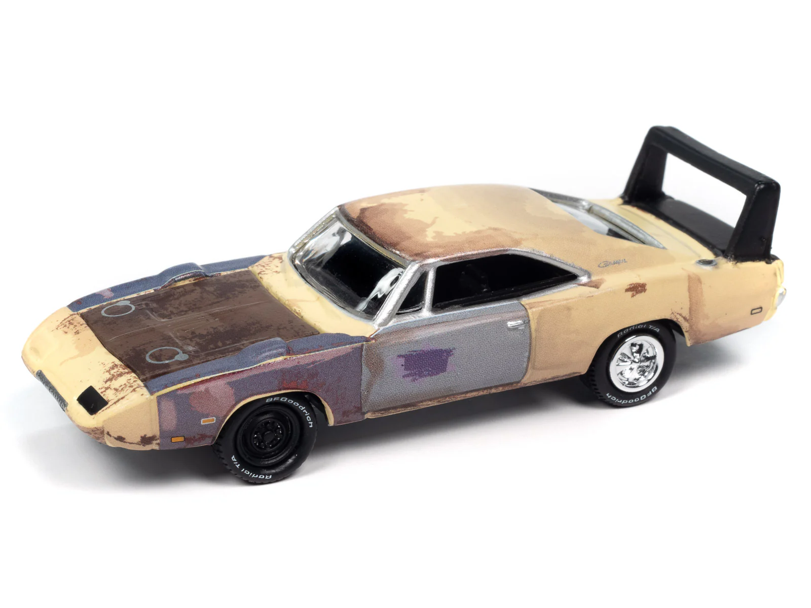 Johnny Lightning Mystery Matinee 1969 Dodge Charger Daytona 1:64 Scale Diecast - Image 2