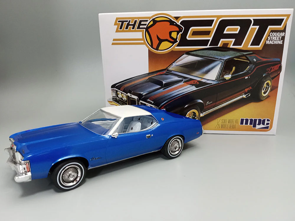 MPC 1973 Mercury Cougar "The Cat" 1:25 Scale Model Kit - Image 2