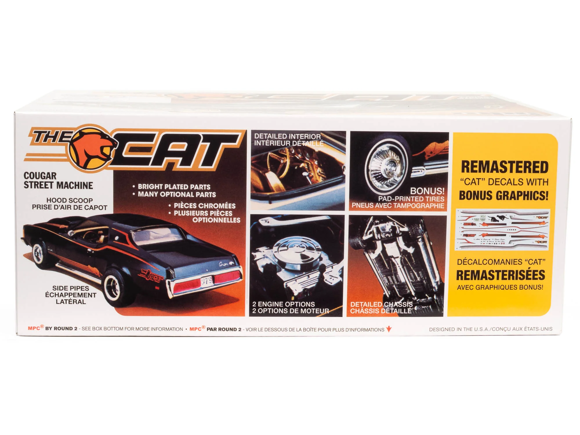 MPC 1973 Mercury Cougar "The Cat" 1:25 Scale Model Kit - Image 3