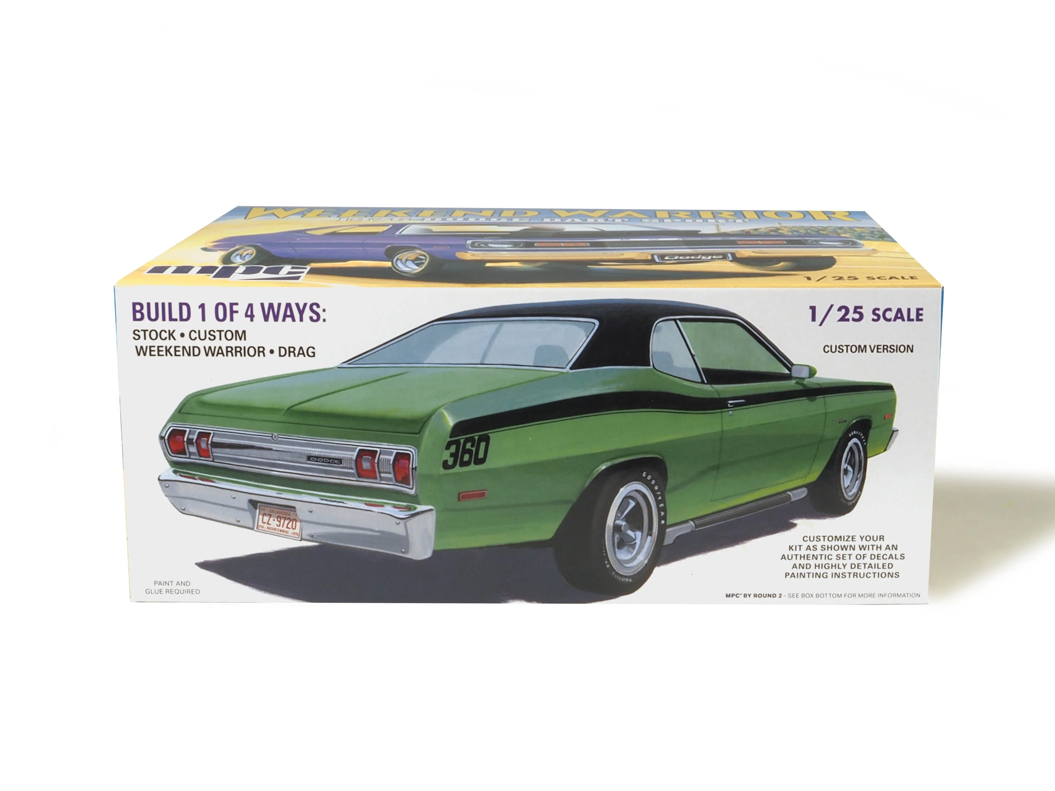 MPC 1976 Dodge Dart "Weekend Warrior" 1:25 Scale Model Kit - Image 4