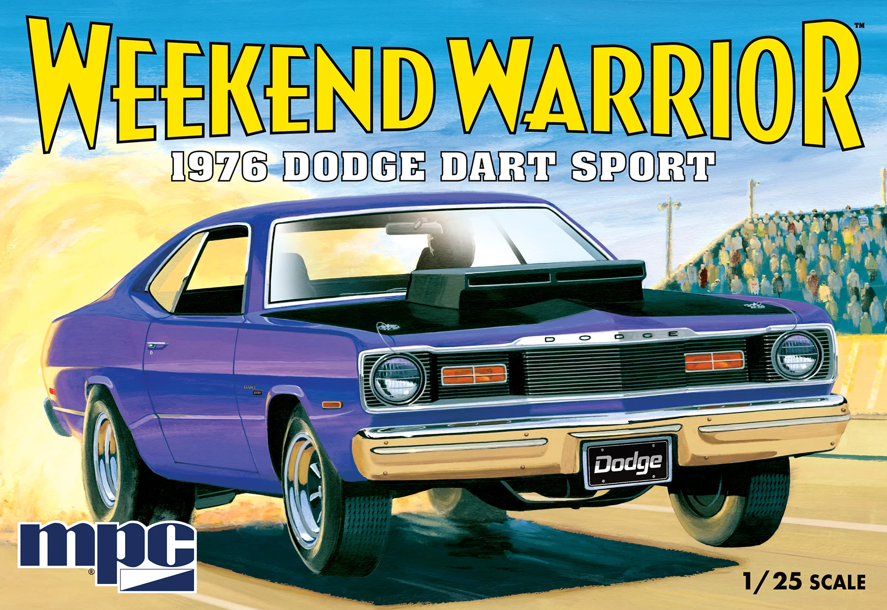 MPC 1976 Dodge Dart "Weekend Warrior" 1:25 Scale Model Kit - Image 7