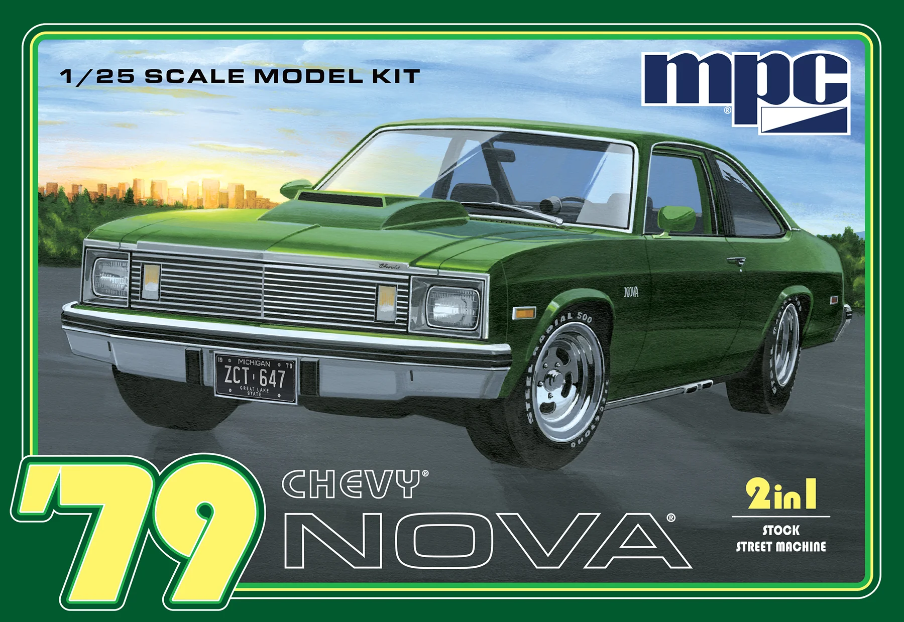 MPC 1979 Chevy Nova 1:25 Scale Model Kit - Image 7