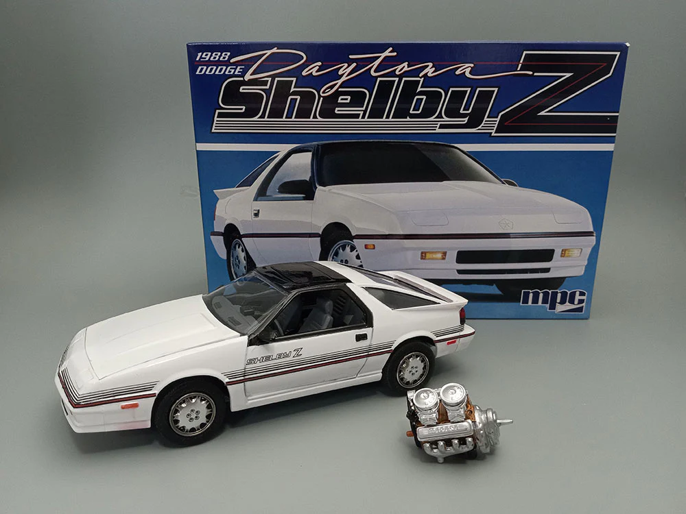 MPC 1988 Dodge Shelby Daytona 1:25 Scale Model Kit - Image 2