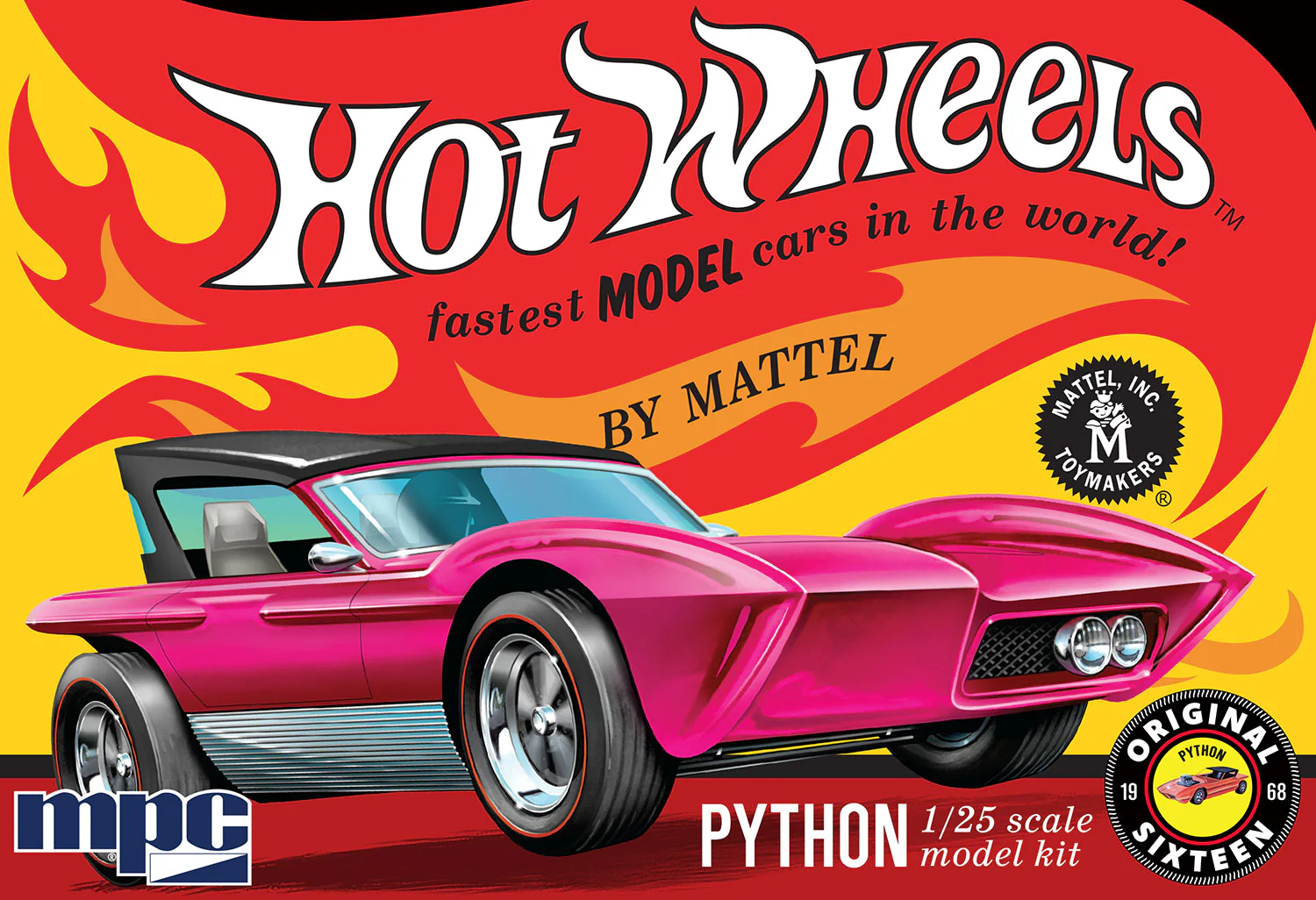 MPC Hot Wheels Python 1:25 Scale Model Kit - Image 5