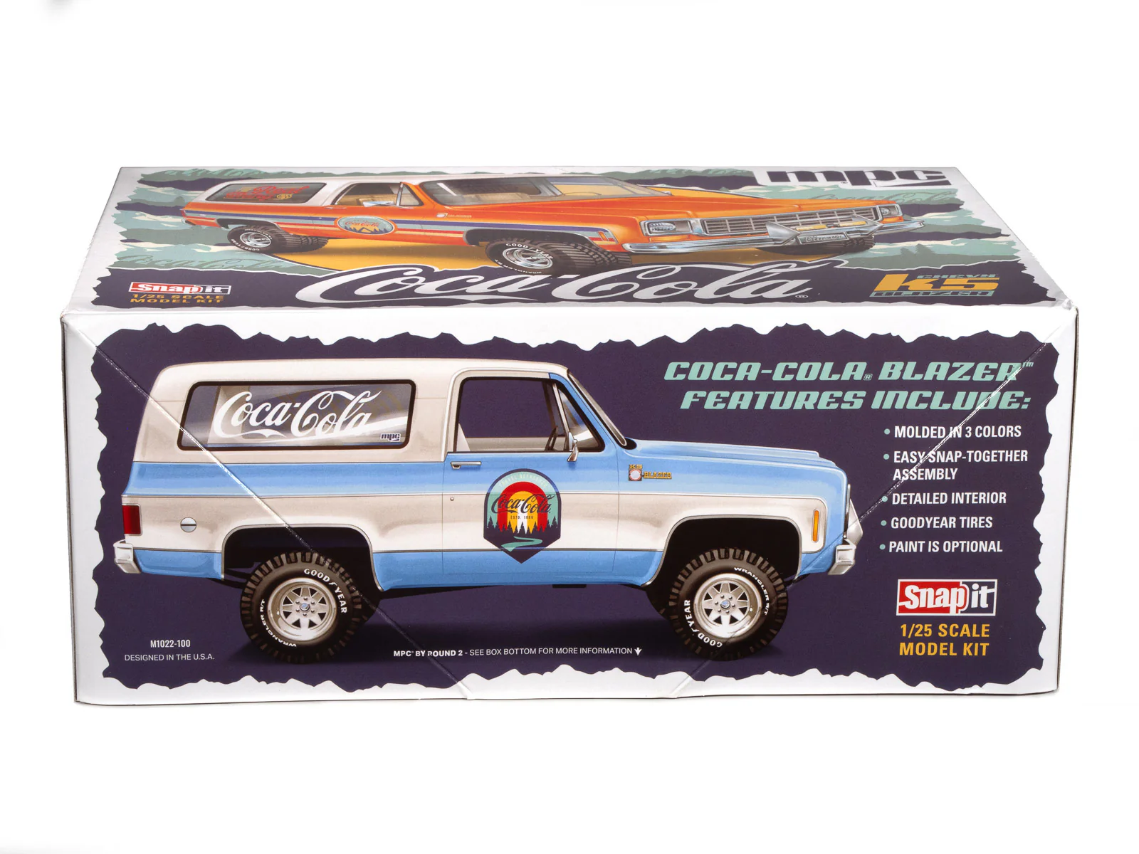 MPC Super Snap Chevy K5 Blazer Coke 1:25 Scale Model Kit - Image 2
