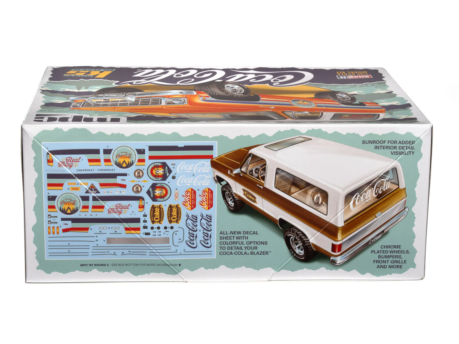 MPC Super Snap Chevy K5 Blazer Coke 1:25 Scale Model Kit - Image 3
