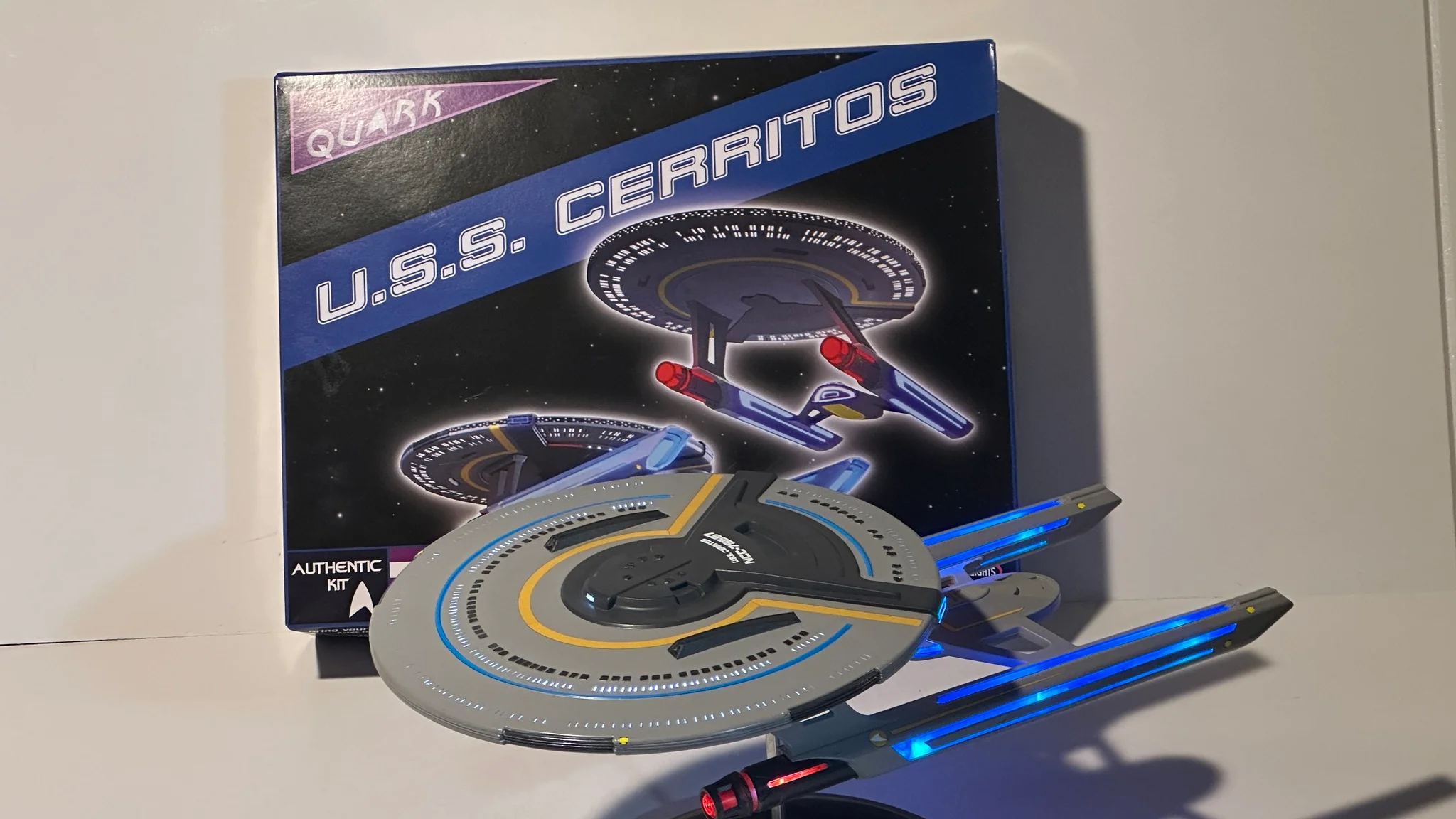 Polar Lights Star Trek: Lower Decks U.S.S. Cerritos 1:1400 Scale Model Kit - Image 2