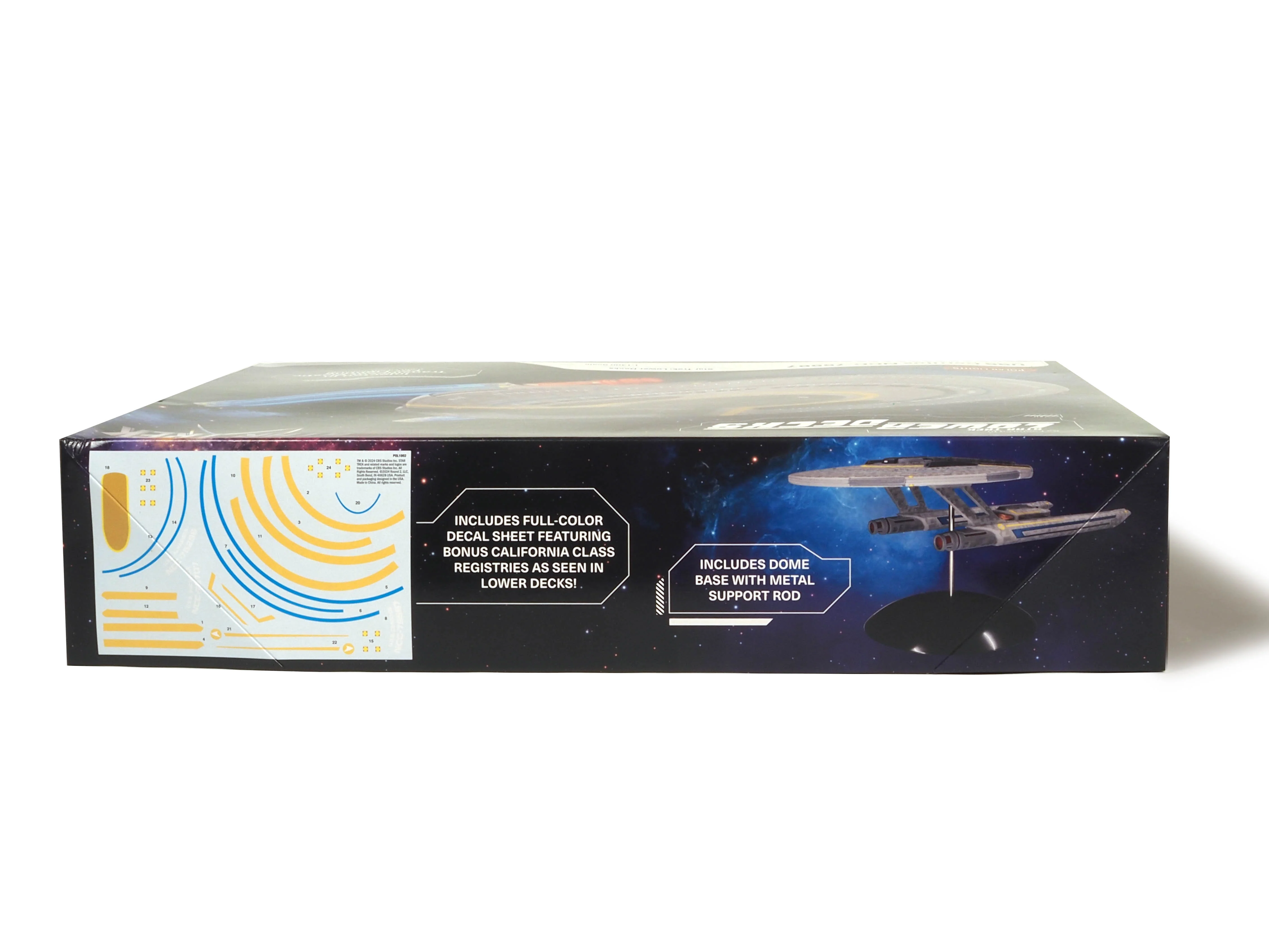 Polar Lights Star Trek: Lower Decks U.S.S. Cerritos 1:1400 Scale Model Kit - Image 4
