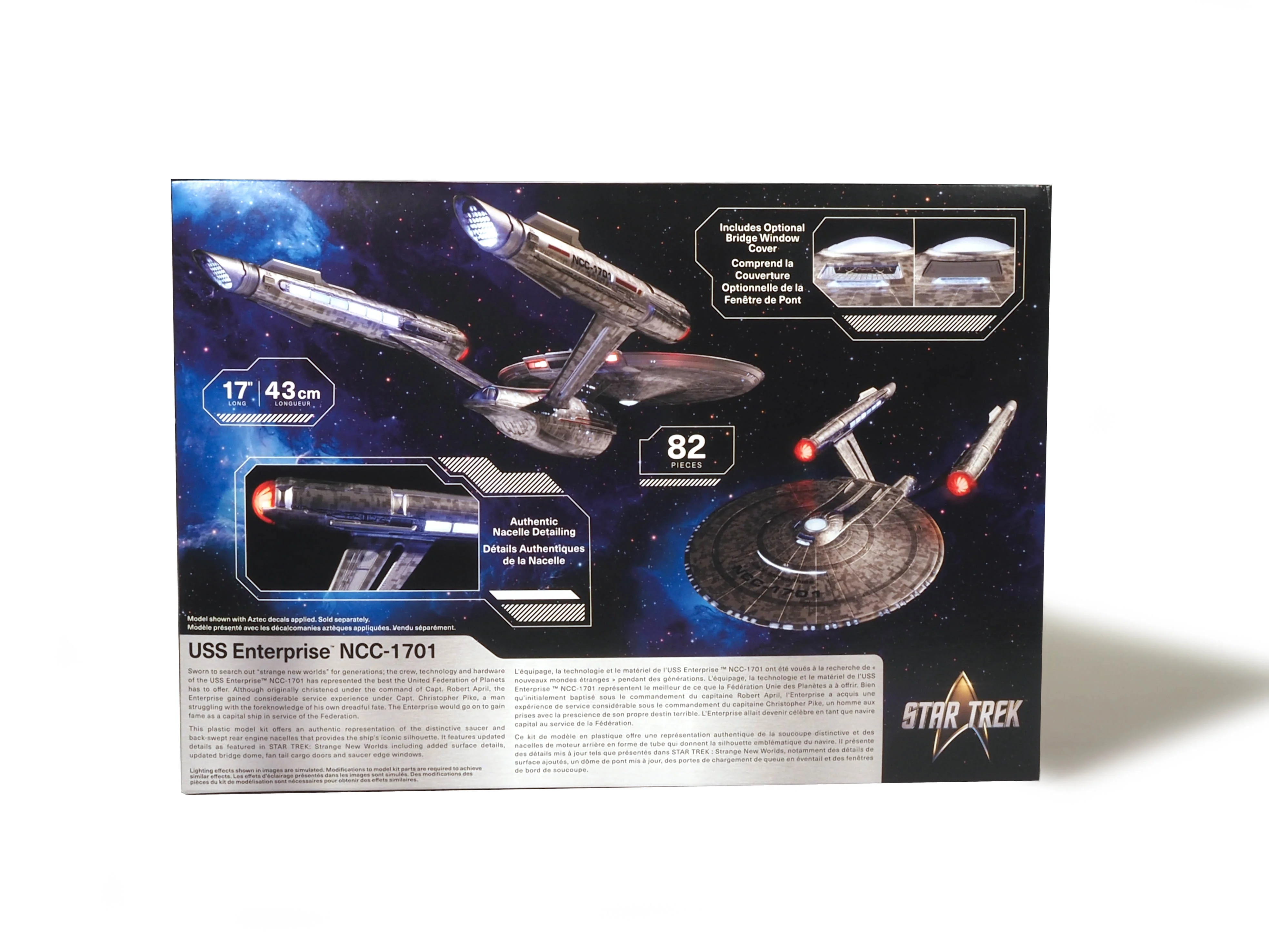 Polar Lights Star Trek Strange New Worlds U.S.S. Enterprise 1:1000 Scale Model Kit - Image 4