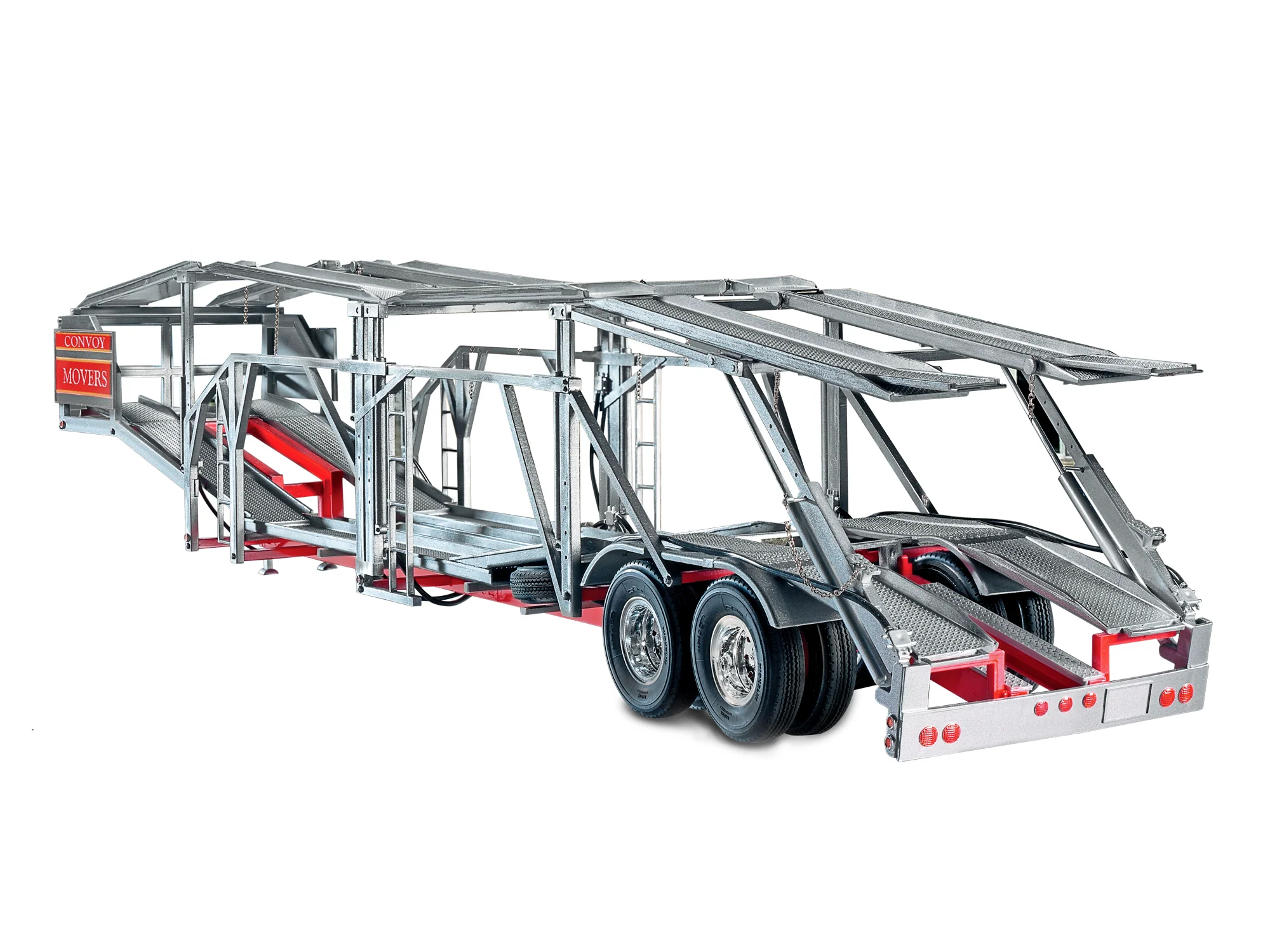 Revell Auto Transport Trailer 1:25 Scale Model Kit - Image 2