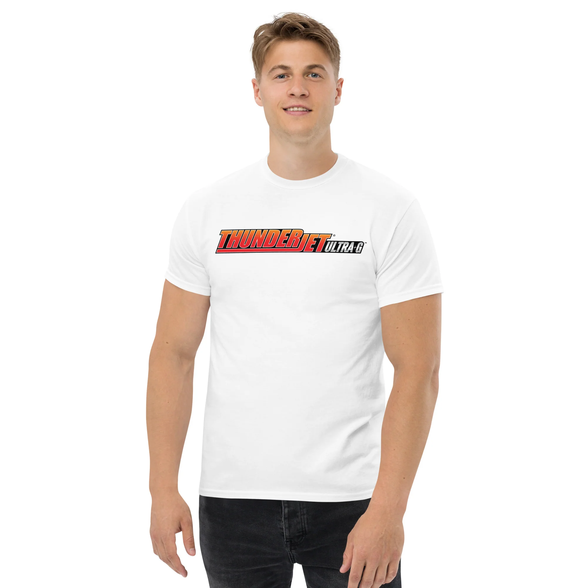 THUNDERJET ULTRA G LOGO PRINTED T-SHIRT (FRONT) - Image 14