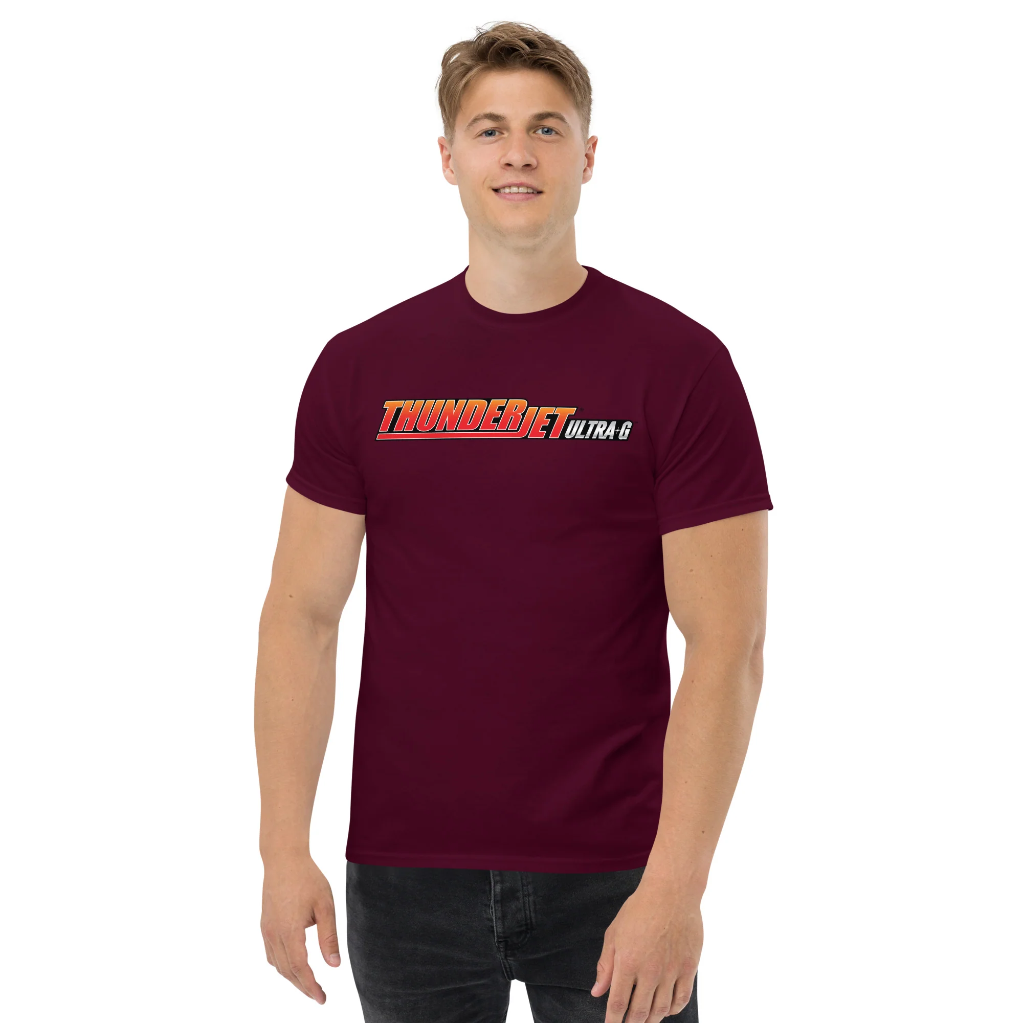 THUNDERJET ULTRA G LOGO PRINTED T-SHIRT (FRONT) - Image 3
